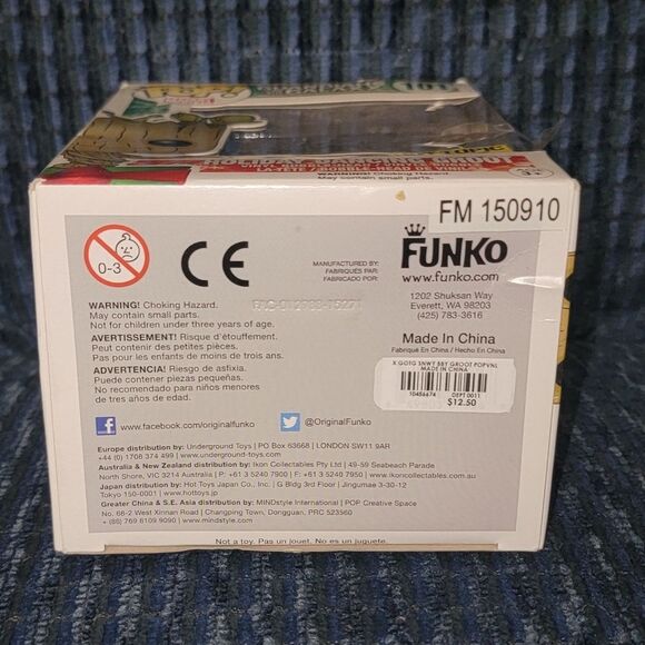 Funko Pop! Marvel Guardians of the Galaxy Holiday Dancing Groot Bobble-Head #101 - Picture 2 of 7